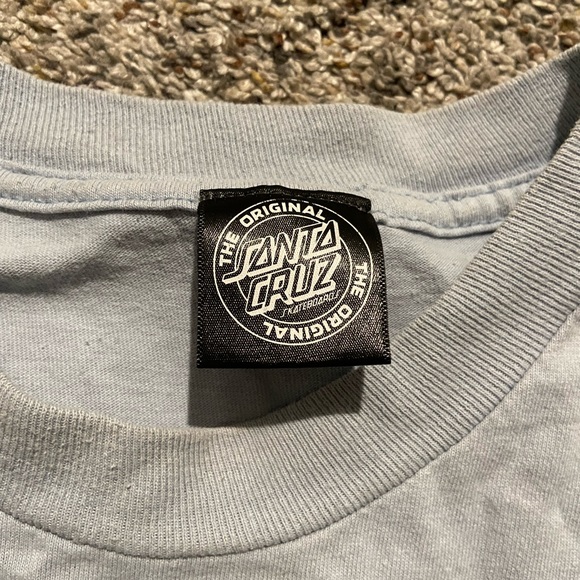 Santa Cruz T-Shirt, Light Blue, Medium - Picture 2 of 3